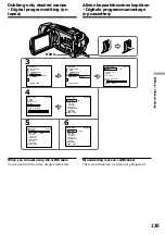 Предварительный просмотр 135 страницы Sony Handycam DCR-TRV940E Operating Instructions Manual