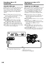 Предварительный просмотр 144 страницы Sony Handycam DCR-TRV940E Operating Instructions Manual