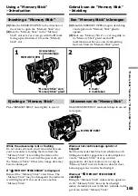 Preview for 165 page of Sony Handycam DCR-TRV940E Operating Instructions Manual