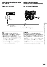 Preview for 189 page of Sony Handycam DCR-TRV940E Operating Instructions Manual