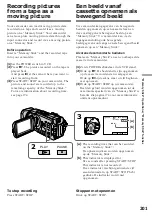 Предварительный просмотр 201 страницы Sony Handycam DCR-TRV940E Operating Instructions Manual