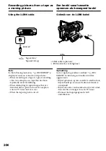 Предварительный просмотр 204 страницы Sony Handycam DCR-TRV940E Operating Instructions Manual