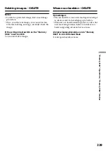 Preview for 229 page of Sony Handycam DCR-TRV940E Operating Instructions Manual