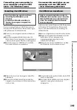 Preview for 243 page of Sony Handycam DCR-TRV940E Operating Instructions Manual