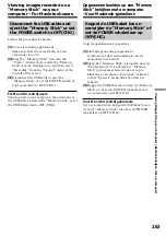 Preview for 263 page of Sony Handycam DCR-TRV940E Operating Instructions Manual