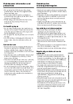 Preview for 325 page of Sony Handycam DCR-TRV940E Operating Instructions Manual