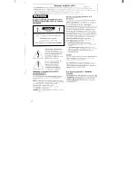 Preview for 2 page of Sony Handycam DCR-VX700 Operation Manual