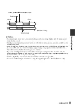 Предварительный просмотр 23 страницы Sony Handycam HDR-AX2000E Operating Manual