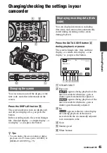 Предварительный просмотр 45 страницы Sony Handycam HDR-AX2000E Operating Manual