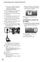 Предварительный просмотр 78 страницы Sony Handycam HDR-AX2000E Operating Manual