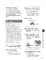 Предварительный просмотр 27 страницы Sony HANDYCAM HDR-CX100 Operation Manual