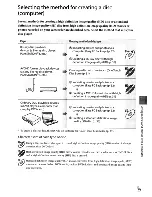 Предварительный просмотр 29 страницы Sony HANDYCAM HDR-CX100 Operation Manual