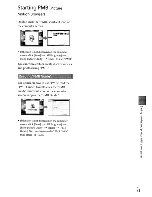 Предварительный просмотр 33 страницы Sony HANDYCAM HDR-CX100 Operation Manual