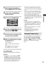 Preview for 19 page of Sony Handycam HDR-CX12 Handbook