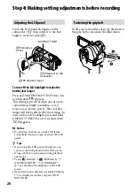 Preview for 20 page of Sony Handycam HDR-CX12 Handbook