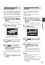 Preview for 33 page of Sony Handycam HDR-CX12 Handbook