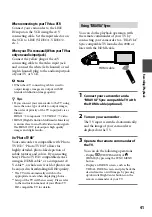 Preview for 41 page of Sony Handycam HDR-CX12 Handbook