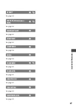 Preview for 67 page of Sony Handycam HDR-CX12 Handbook