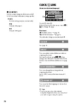 Preview for 74 page of Sony Handycam HDR-CX12 Handbook