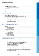 Preview for 10 page of Sony Handycam HDR-CX130E Handbook