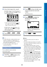 Preview for 44 page of Sony Handycam HDR-CX130E Handbook