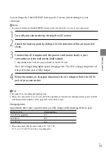 Preview for 13 page of Sony HANDYCAM HDR-CX150 User Manual