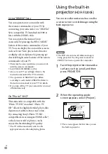 Предварительный просмотр 40 страницы Sony Handycam HDR-CX190E Operating Manual