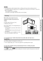 Предварительный просмотр 25 страницы Sony Handycam HDR-CX220E Operating Manual