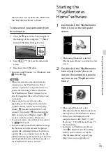 Предварительный просмотр 33 страницы Sony Handycam HDR-CX220E Operating Manual