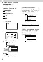 Предварительный просмотр 36 страницы Sony Handycam HDR-CX220E Operating Manual