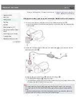 Предварительный просмотр 36 страницы Sony Handycam HDR-CX220E User Manual