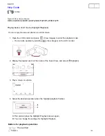 Предварительный просмотр 134 страницы Sony Handycam HDR-CX240 Help Manual