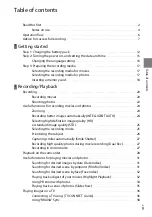 Preview for 9 page of Sony Handycam HDR-CX300 Handbook