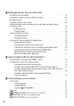 Preview for 10 page of Sony Handycam HDR-CX300 Handbook