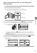 Preview for 15 page of Sony Handycam HDR-CX300 Handbook