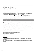 Preview for 18 page of Sony Handycam HDR-CX300 Handbook