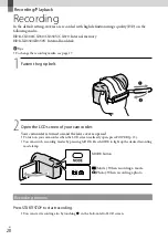 Preview for 20 page of Sony Handycam HDR-CX300 Handbook