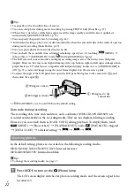 Preview for 22 page of Sony Handycam HDR-CX300 Handbook