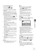 Preview for 33 page of Sony Handycam HDR-CX300 Handbook