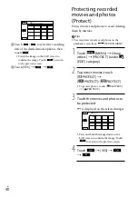 Preview for 40 page of Sony Handycam HDR-CX300 Handbook