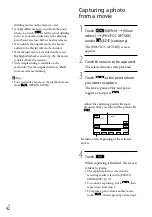Preview for 42 page of Sony Handycam HDR-CX300 Handbook