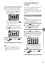 Preview for 45 page of Sony Handycam HDR-CX300 Handbook