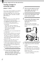 Preview for 52 page of Sony Handycam HDR-CX300 Handbook