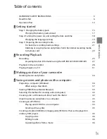 Preview for 13 page of Sony Handycam HDR-CX300 Operating Manual