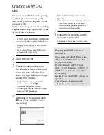 Preview for 44 page of Sony Handycam HDR-CX300 Operating Manual