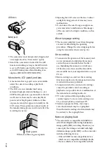 Предварительный просмотр 6 страницы Sony Handycam HDR-CX300E Operating Manual