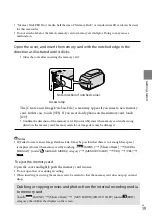 Предварительный просмотр 19 страницы Sony Handycam HDR-CX300E Operating Manual