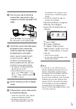 Предварительный просмотр 35 страницы Sony Handycam HDR-CX300E Operating Manual