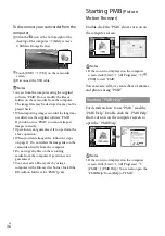 Предварительный просмотр 36 страницы Sony Handycam HDR-CX300E Operating Manual