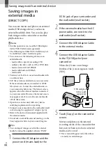 Предварительный просмотр 44 страницы Sony Handycam HDR-CX300E Operating Manual